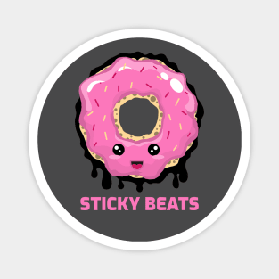 Sticky Beats Dance Donut Magnet